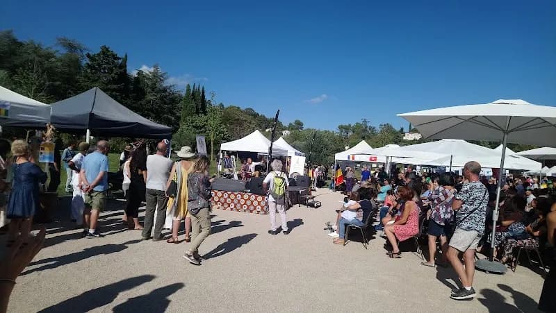 View of Médiathèque Jean d'Ormesson (Villeneuve Loubet) in Villeneuve-Loubet, PACA
