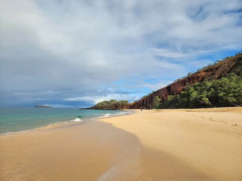 View of Mākena State Park in Maui, HI