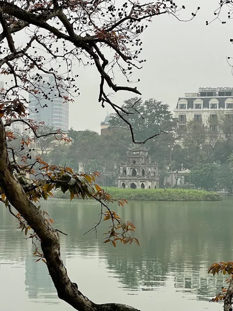 View of Đầm Sen Park (Đầm Sen Water Park) in Ba Đình, HN