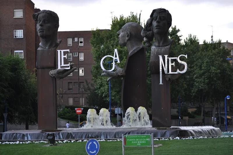 View of Ma-Ga Fuente in Leganés, Madrid