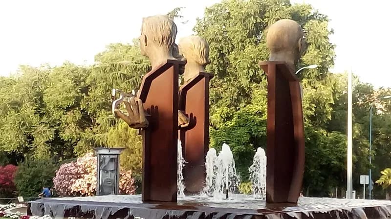 View of Ma-Ga Fuente in Leganés, Madrid