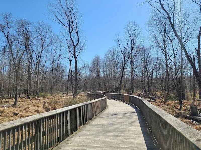 Ma & Pa Heritage Trail hiking area in Bel Air, MD