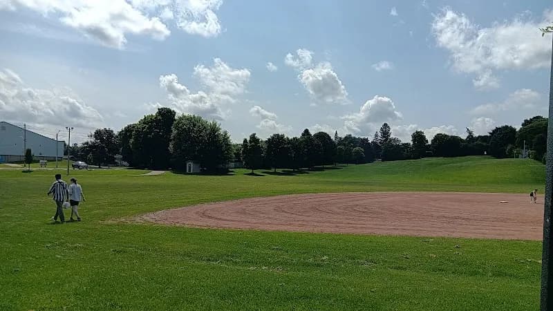 Machell Park playground in Aurora, ON