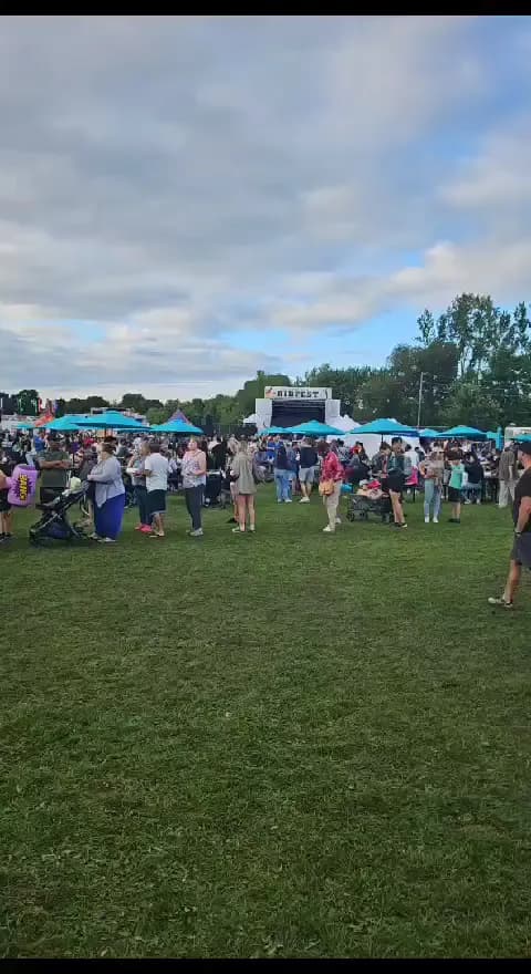 View of Machell Park in Aurora, ON