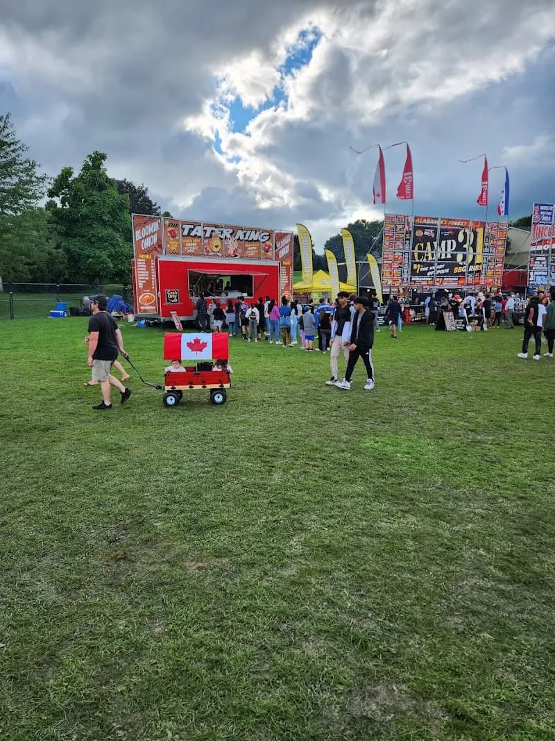 View of Machell Park in Aurora, ON