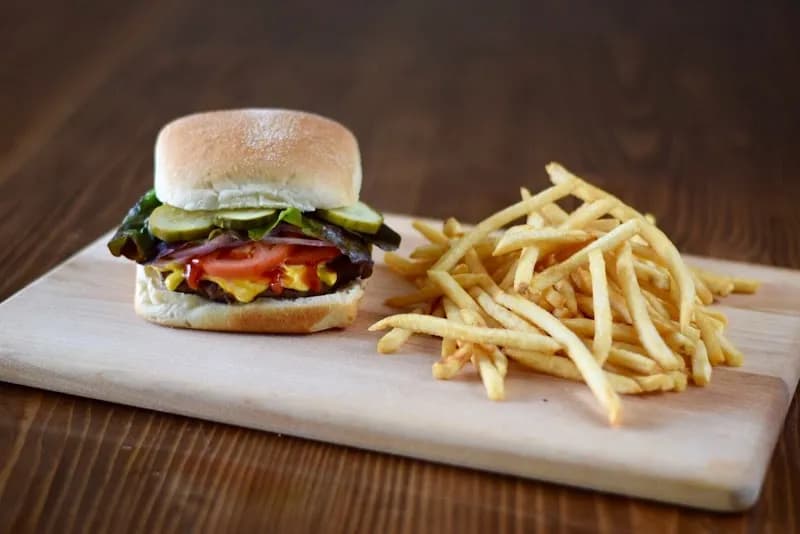View of MacKenzie River Pizza Co. in West Yellowstone, MT
