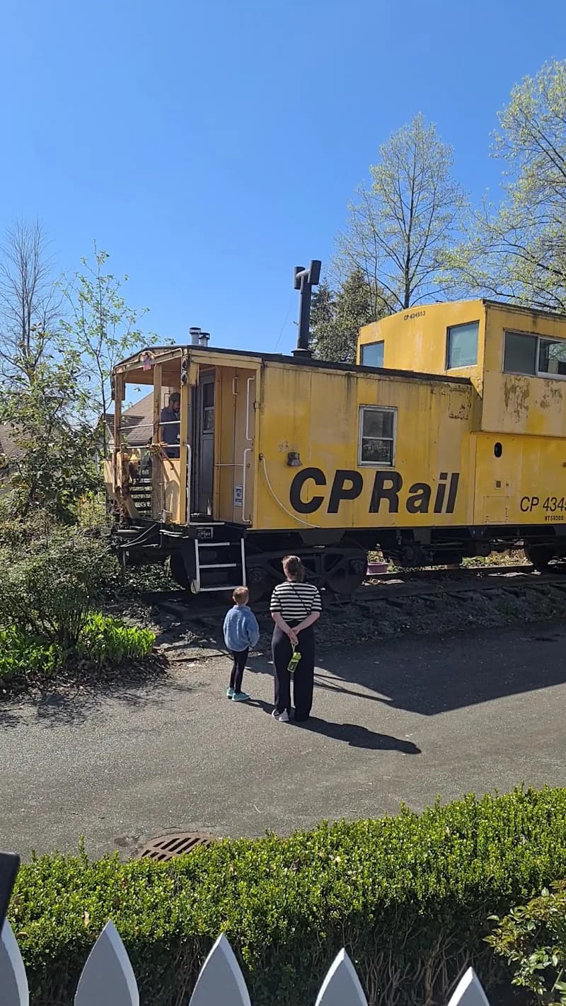 View of Mackin House Museum (Coquitlam Heritage Society) in Coquitlam, BC