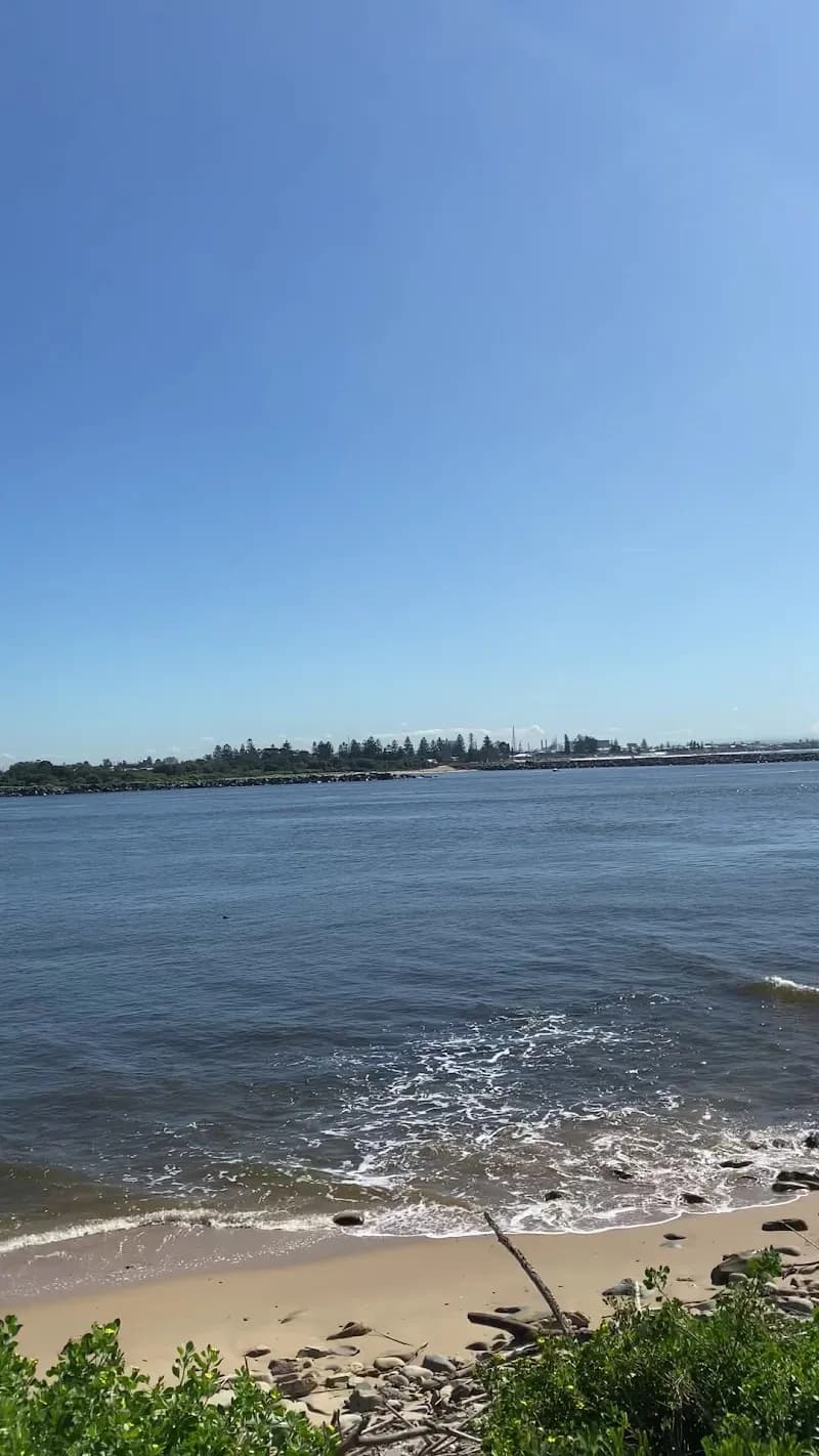 View of Macquarie Pier in Newcastle, NSW