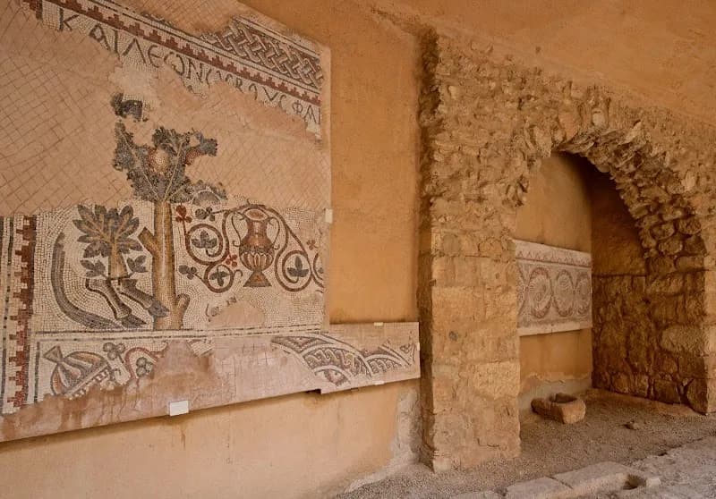 View of Madaba Archaeological Park in Madaba, Amman