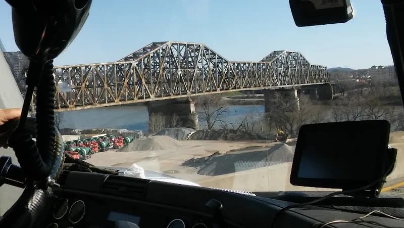 View of Magic Island Park in Charleston, WV