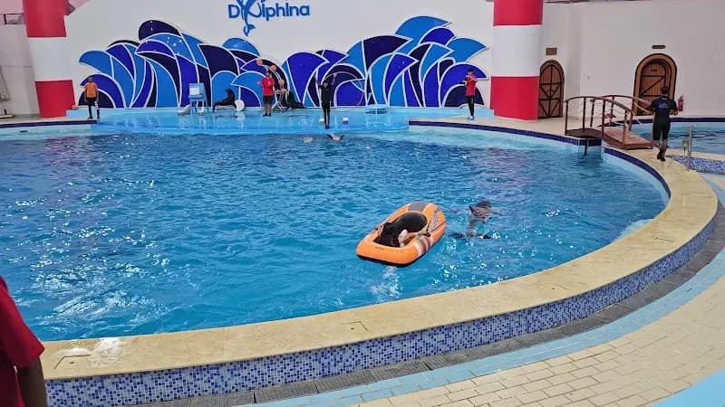 View of Magic Land in Giza, Cairo