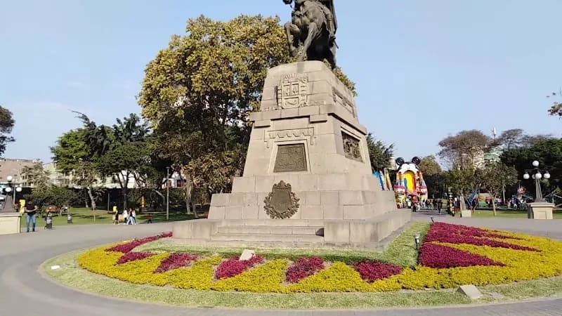 View of Magic Water Circuit of the Reserve Park in Lima, LIM