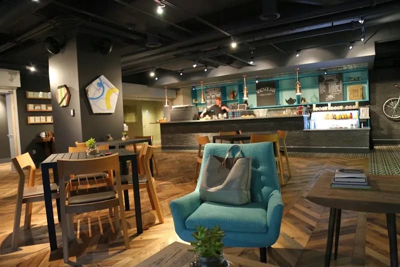 Magnolias Sous Le Pont Coffee & Tea in Highland Park, TX