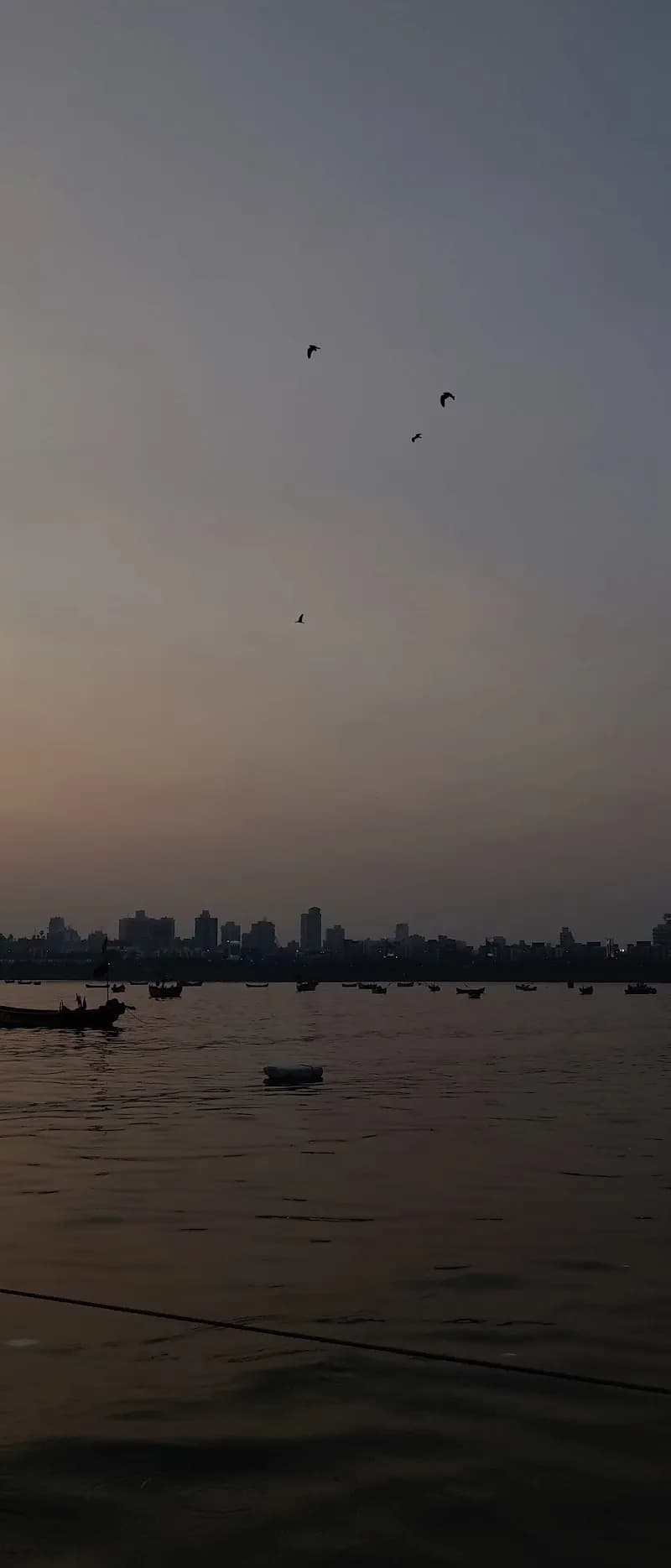 View of Mahim Beach in Mahim, MH