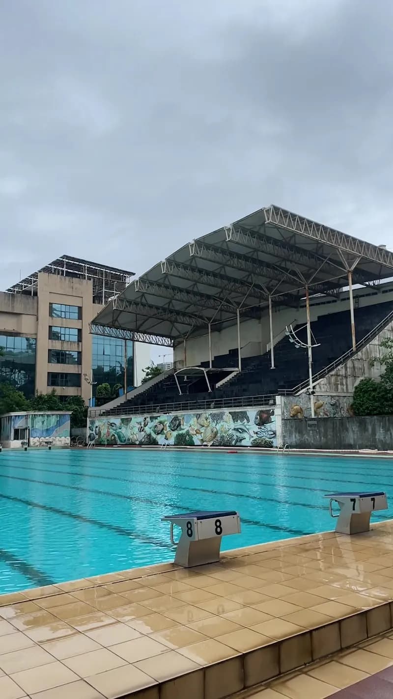 View of Mahim Swimming Pool Complex in Mahim, MH