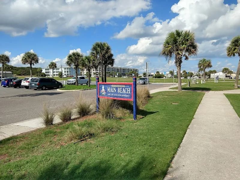 View of Main Beach Park in Fernandina Beach, FL