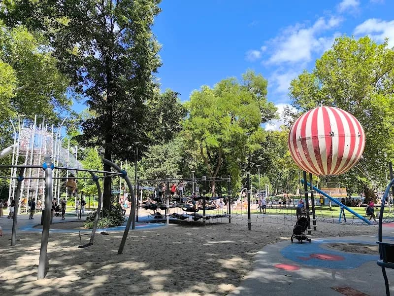 Main Playground in Városliget playground in Monor, Budapest