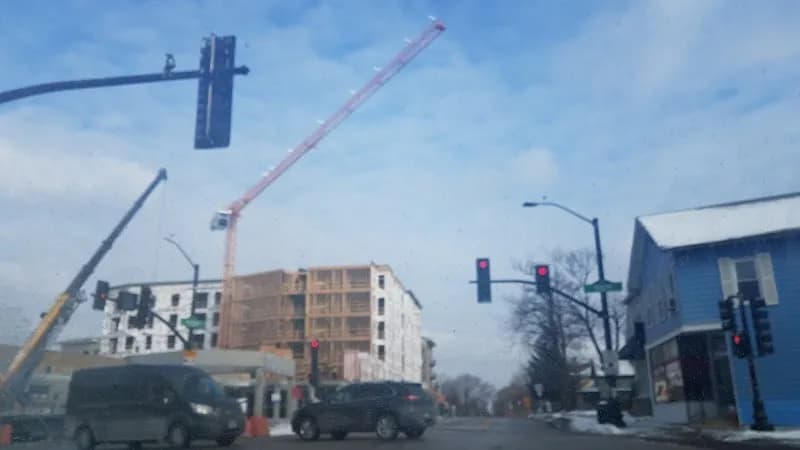 View of Main Street in Downers Grove, IL