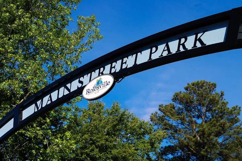 Main Street Park park in Rolesville, NC