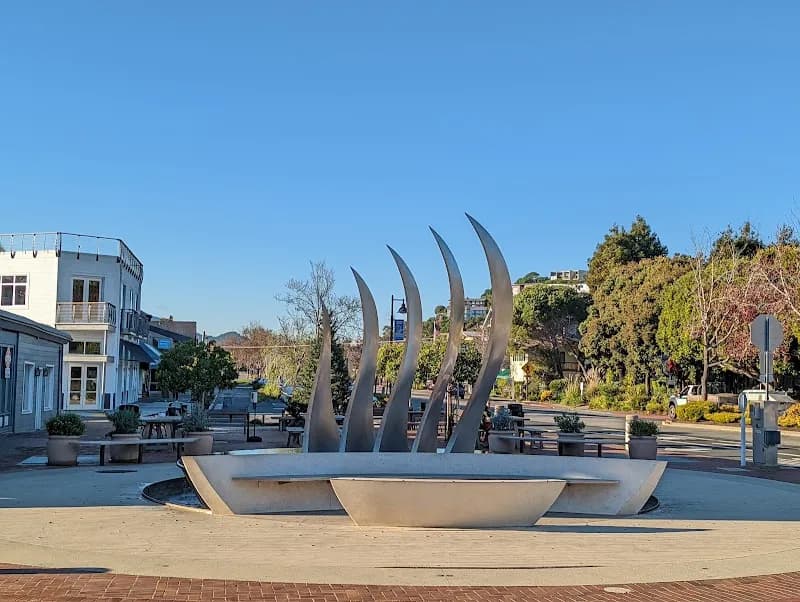 View of Main Street Tiburon in Tiburon, CA