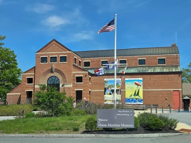 View of Maine Maritime Museum in Portland ME, ME