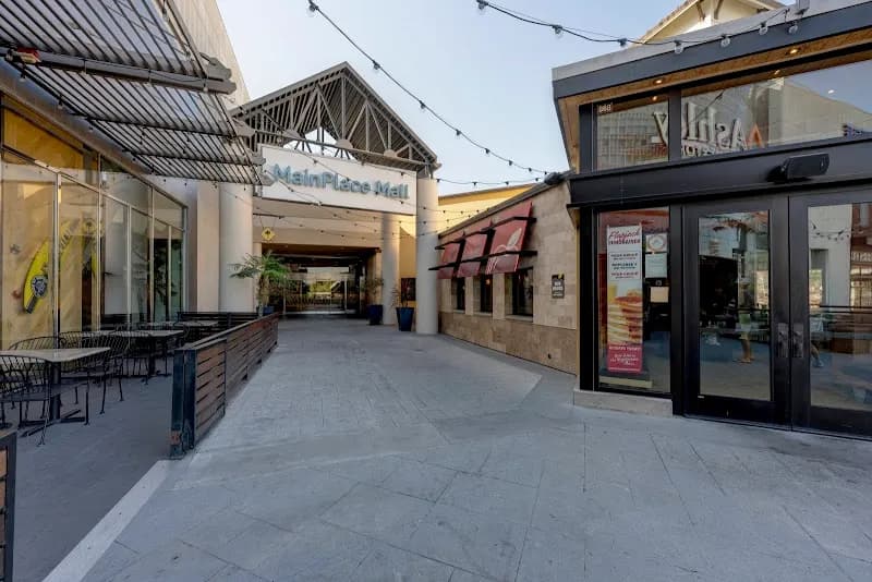 View of MainPlace Mall in Santa Ana, CA
