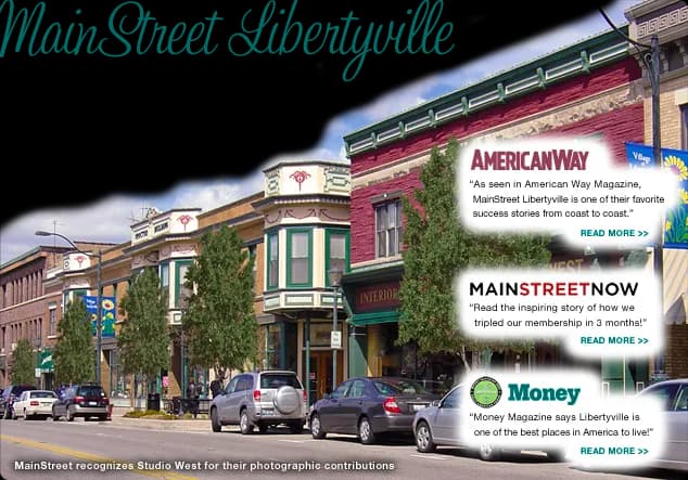 View of MainStreet Libertyville in Libertyville, IL