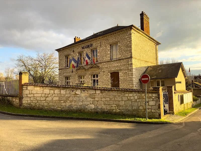 Mairie de Giverny city hall in Monet's Giverny, IDF