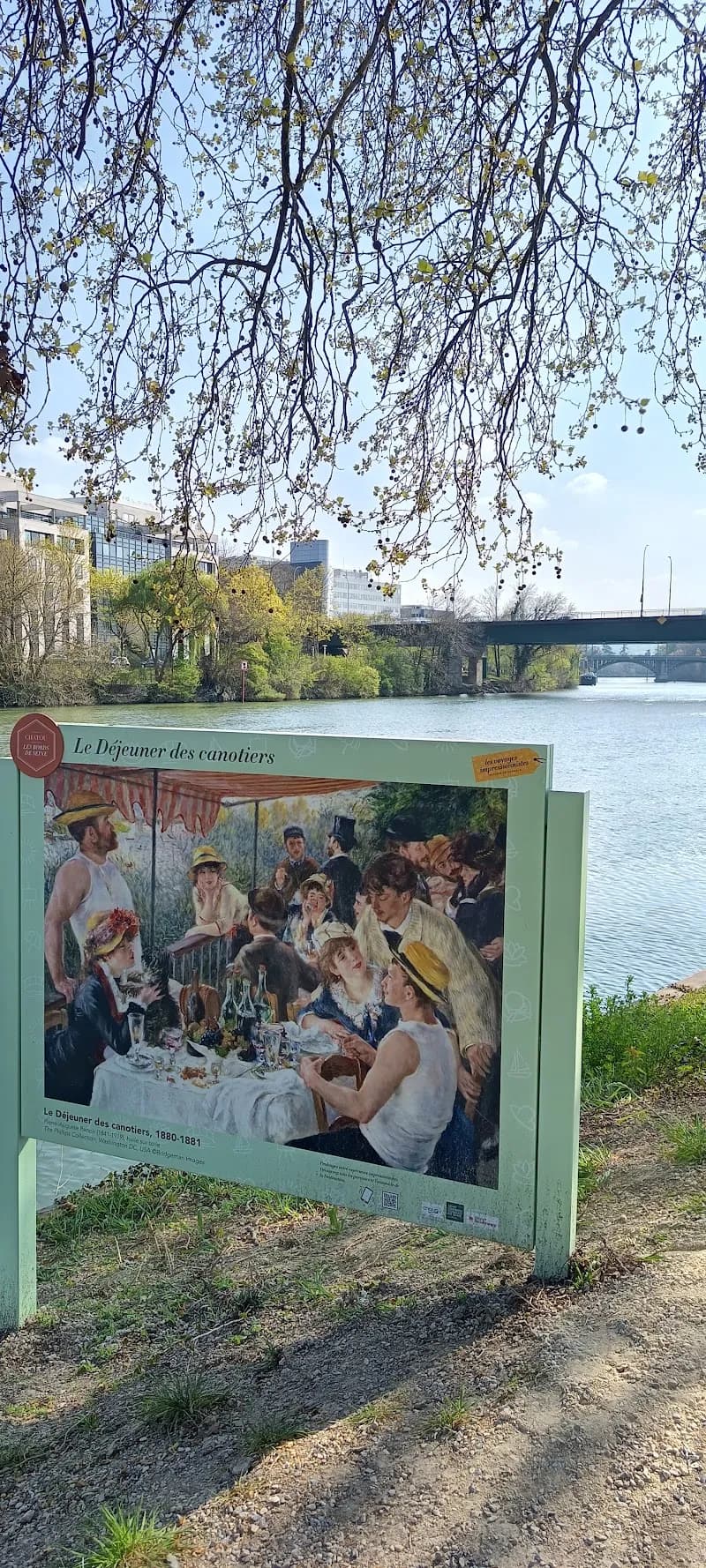 View of Maison Fournaise in Saint-Germain-en-Laye, IDF