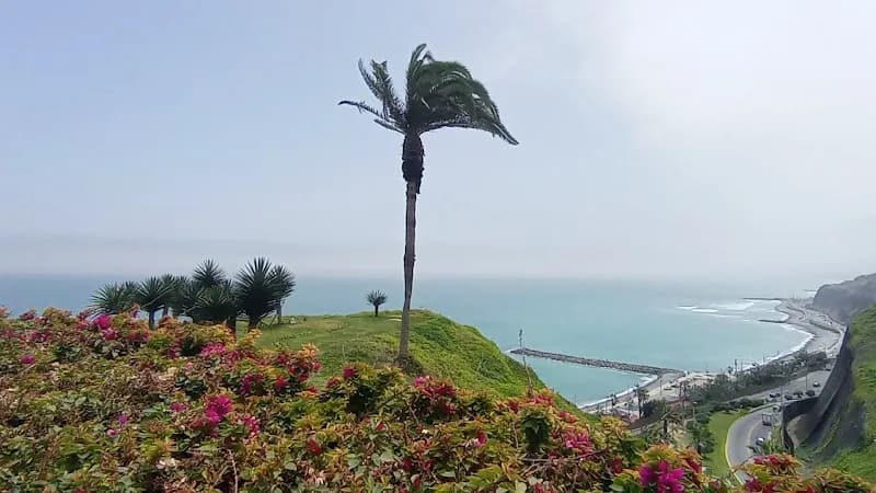View of Malecón de Miraflores in Miraflores, Lima