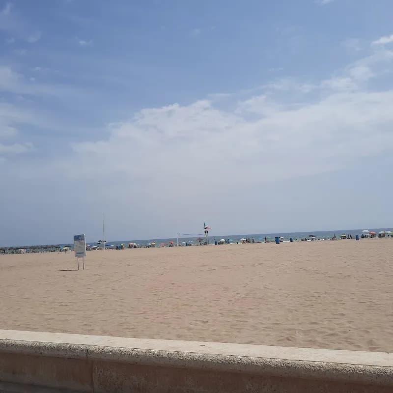 Malvarrosa beach (Valencia) beach in Valencia, VC