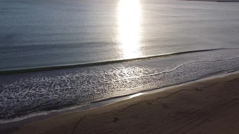 View of Malvarrosa beach (Valencia) in Valencia, VC