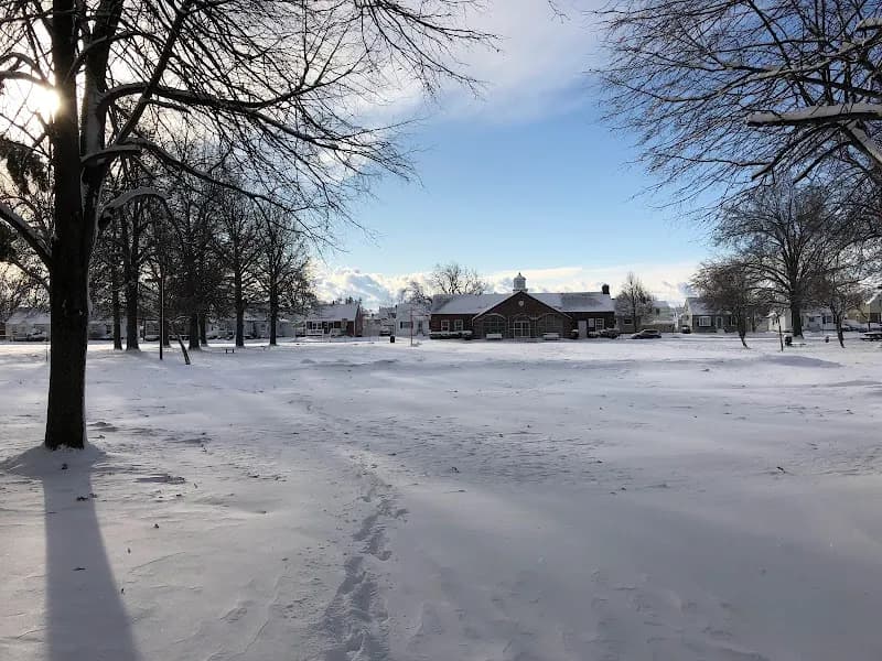 View of Mang Park in Kenmore, NY