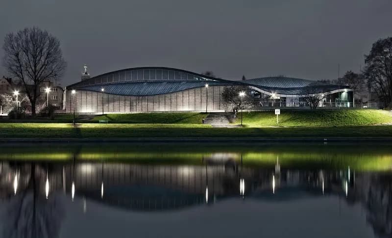 View of Manggha Museum of Japanese Art and Technology in Krakow, MP