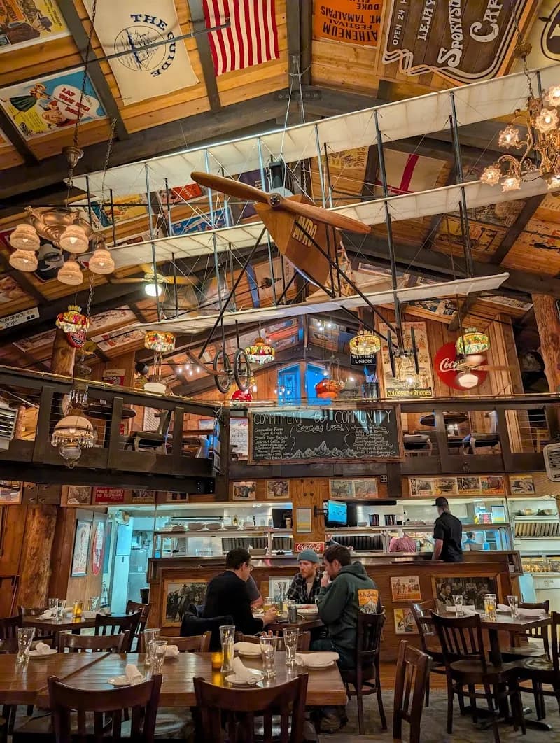 View of Mangy Moose in Jackson, WY