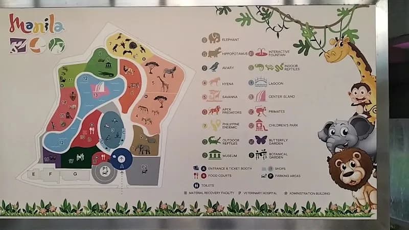 View of Manila Zoo in Manila, NCR