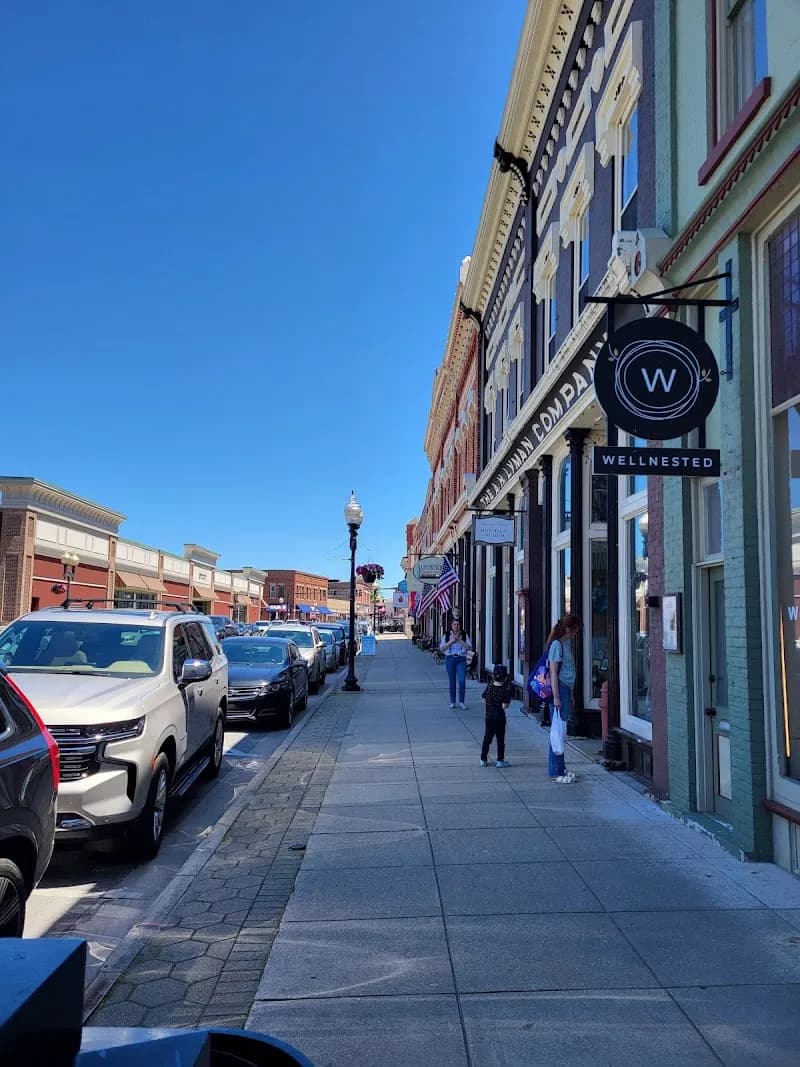 View of Manistee County Historical Museum in Manistee, MI
