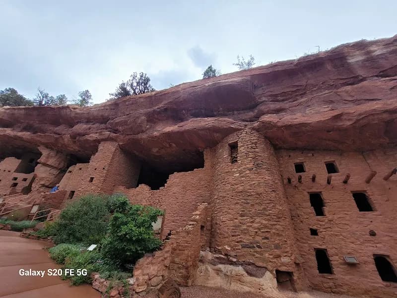 View of Manitou Cliff Dwellings in Colorado Springs, CO