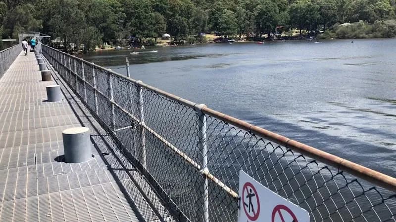 View of Manly Dam in Manly, NSW