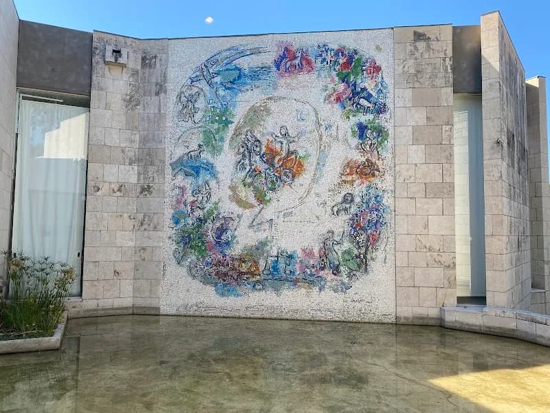 Marc Chagall National Museum tourist attraction in Nice, PAC