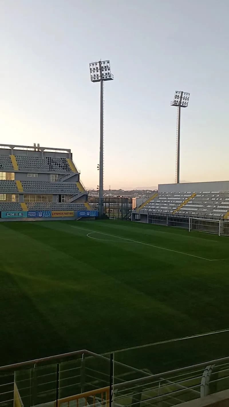 View of Mardan Sports Complex in Aksu, Antalya
