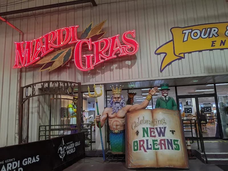 Mardi Gras World art museum in Lafayette, LA