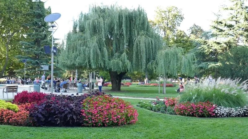 View of Margaret Island in Budapest, BUD