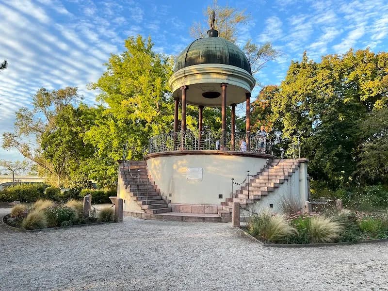 View of Margaret Island in Budapest, BUD