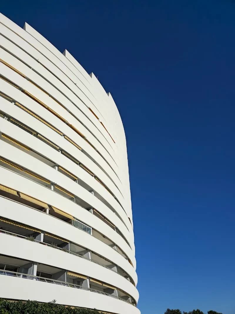 View of Marina Baie des Anges in Villeneuve-Loubet, PACA