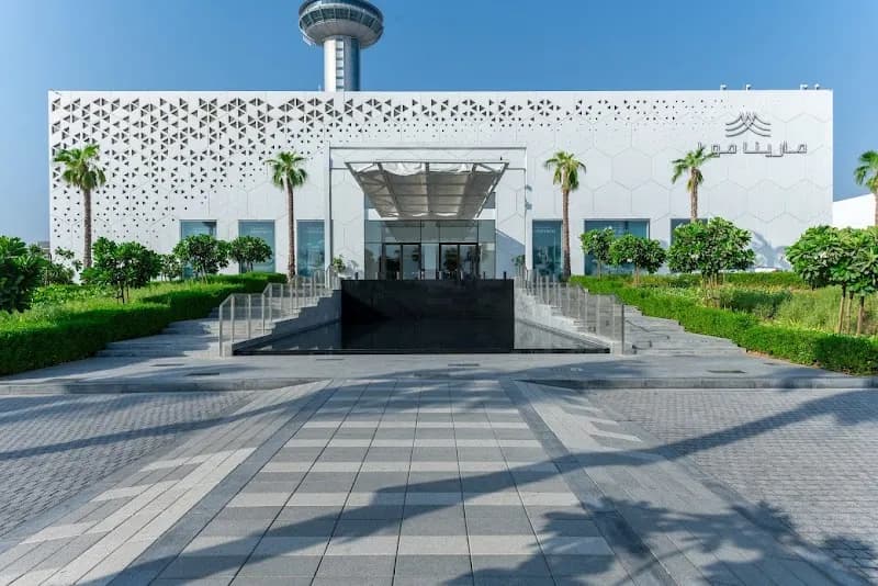 View of Marina Park in Abu Dhabi Marina, Abu Dhabi