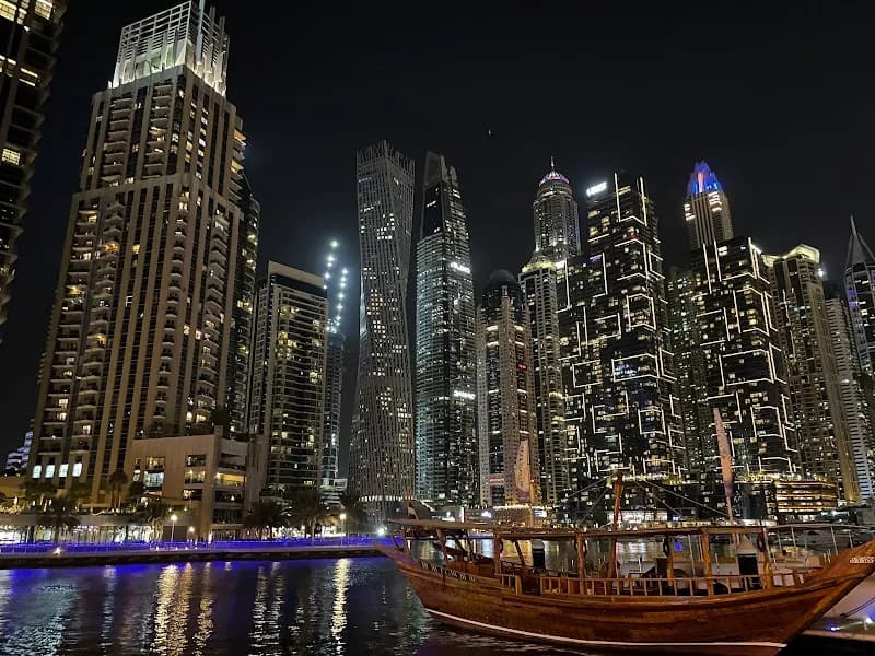 View of Marina Walk in Marina, Dubai