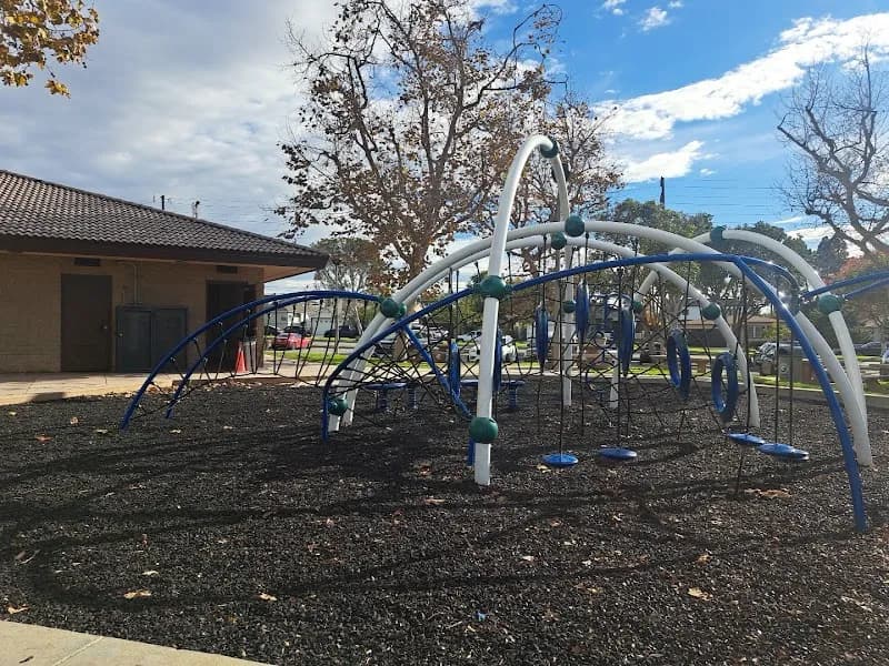 View of Marine Avenue Park in Manhattan Beach, CA