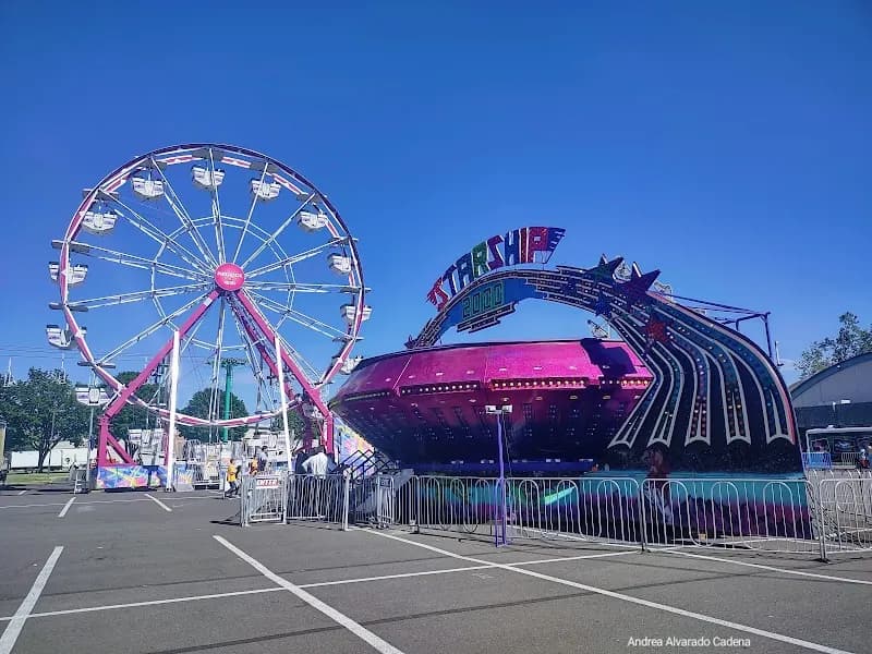 View of Marion County Fair in Salem, OR
