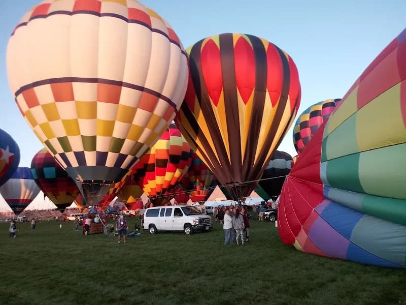 View of Mariposa Basin Park in Alameda, NM
